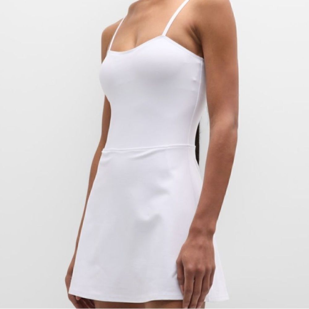 White tennis dress